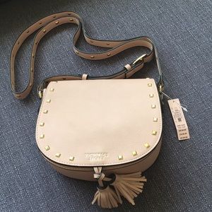 Victoria Secret Crossbody Bag, soft creamy pink